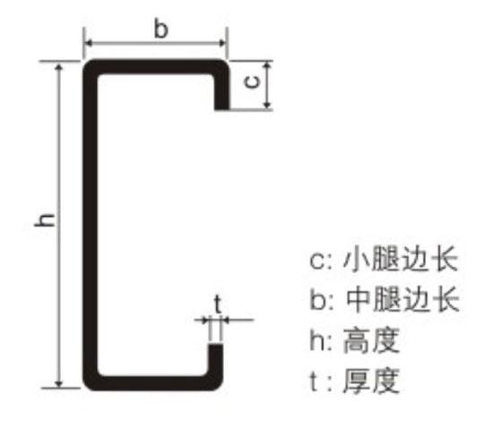 江门C型钢供应商 赣超钢铁